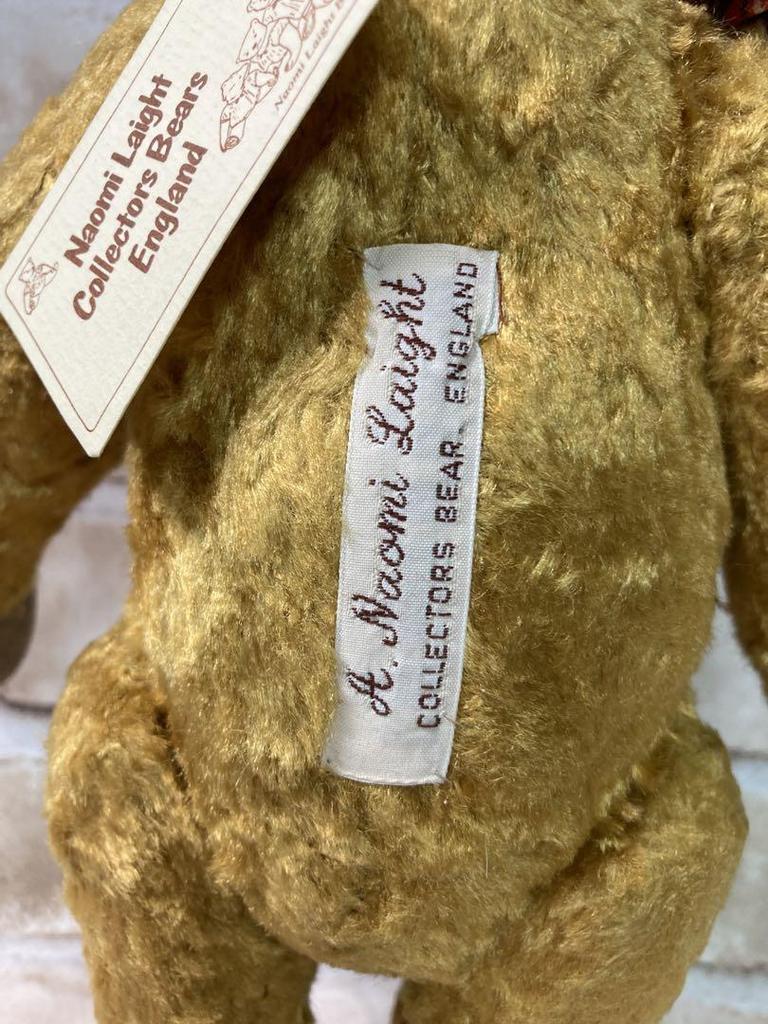 [USED] Naomi Light Angus ENGLAND Teddy Bear, Hard to Find, Extremely Rare