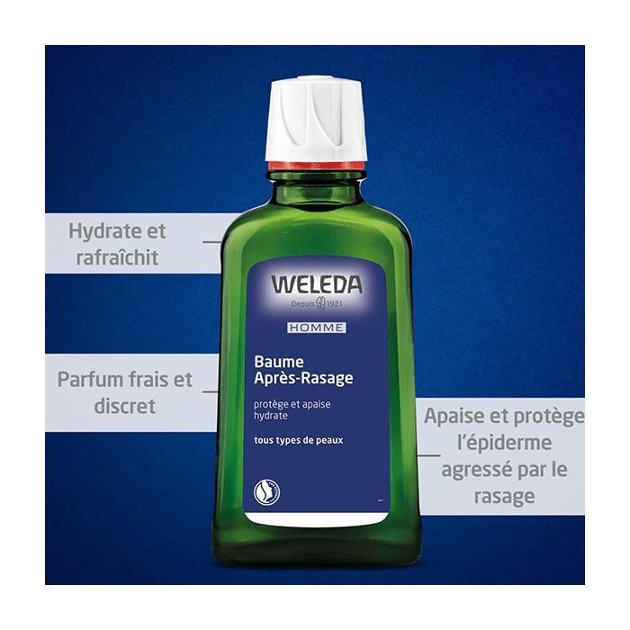 Weleda baume après-rasage 100ml
