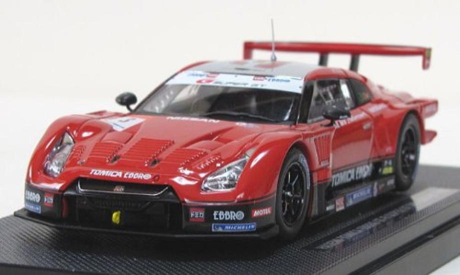 Ebro Scale Hasemi Tomica Ebro Super GT500 2009 Round 7 Fuji Finished Model 1/43 GT-R (44235)