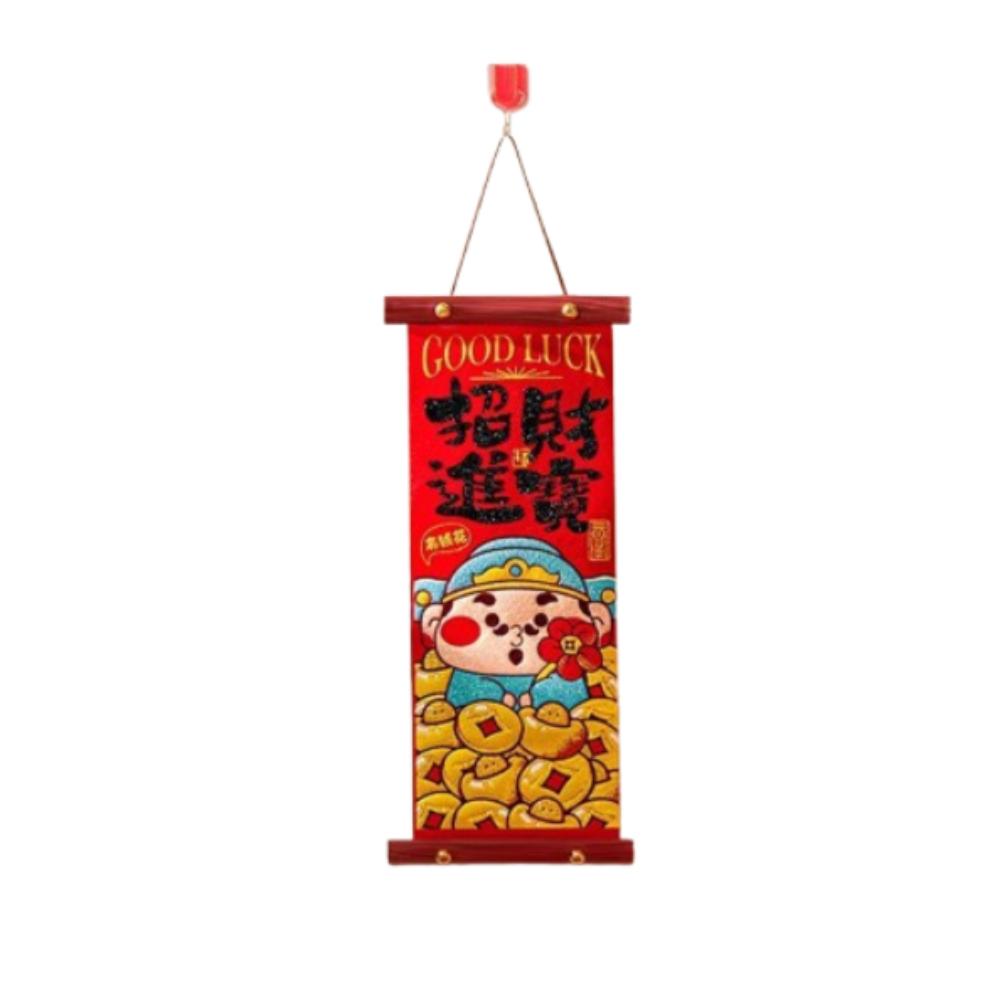 Chinese Style New Year Fu Character Pendant Spring Festival Door Couplet  Home Living Room Decor