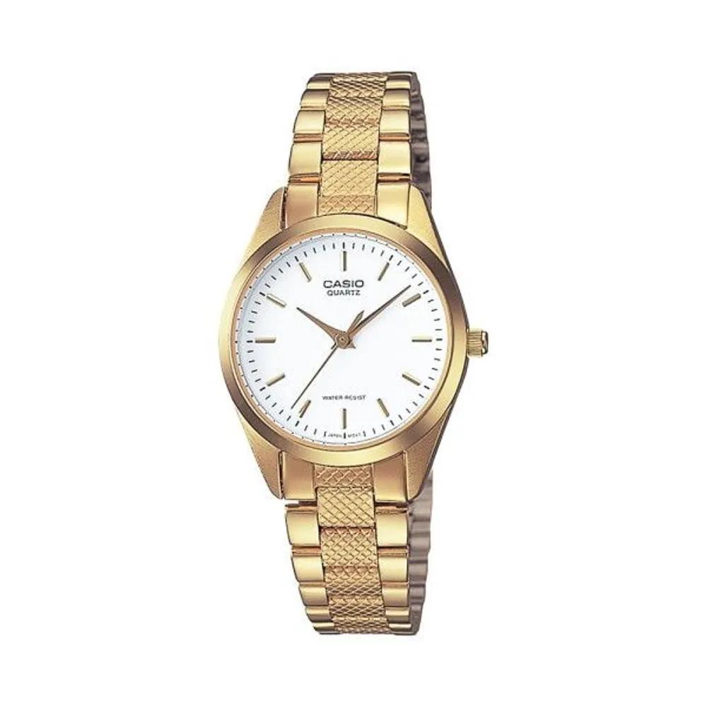 [Cio] LTP-1274G-7A Analog Women s Metal Watch