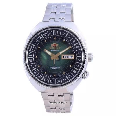 World Map Revival Stainless Steel Automatic Diver's RA-AA0E02E19B 200M Zegarek męski