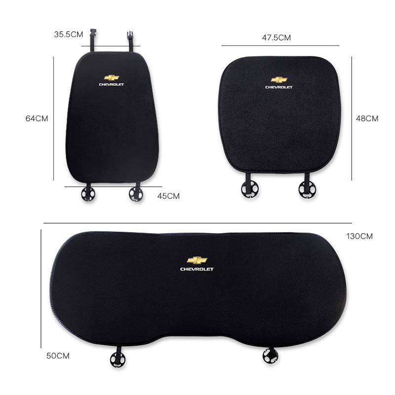 Car Seat Cushion Cover Breathable Flax Fabric Soft Pad For Chevrolet Spark Captiva Cruze Malibu Equinox Trax Camaro Blazer