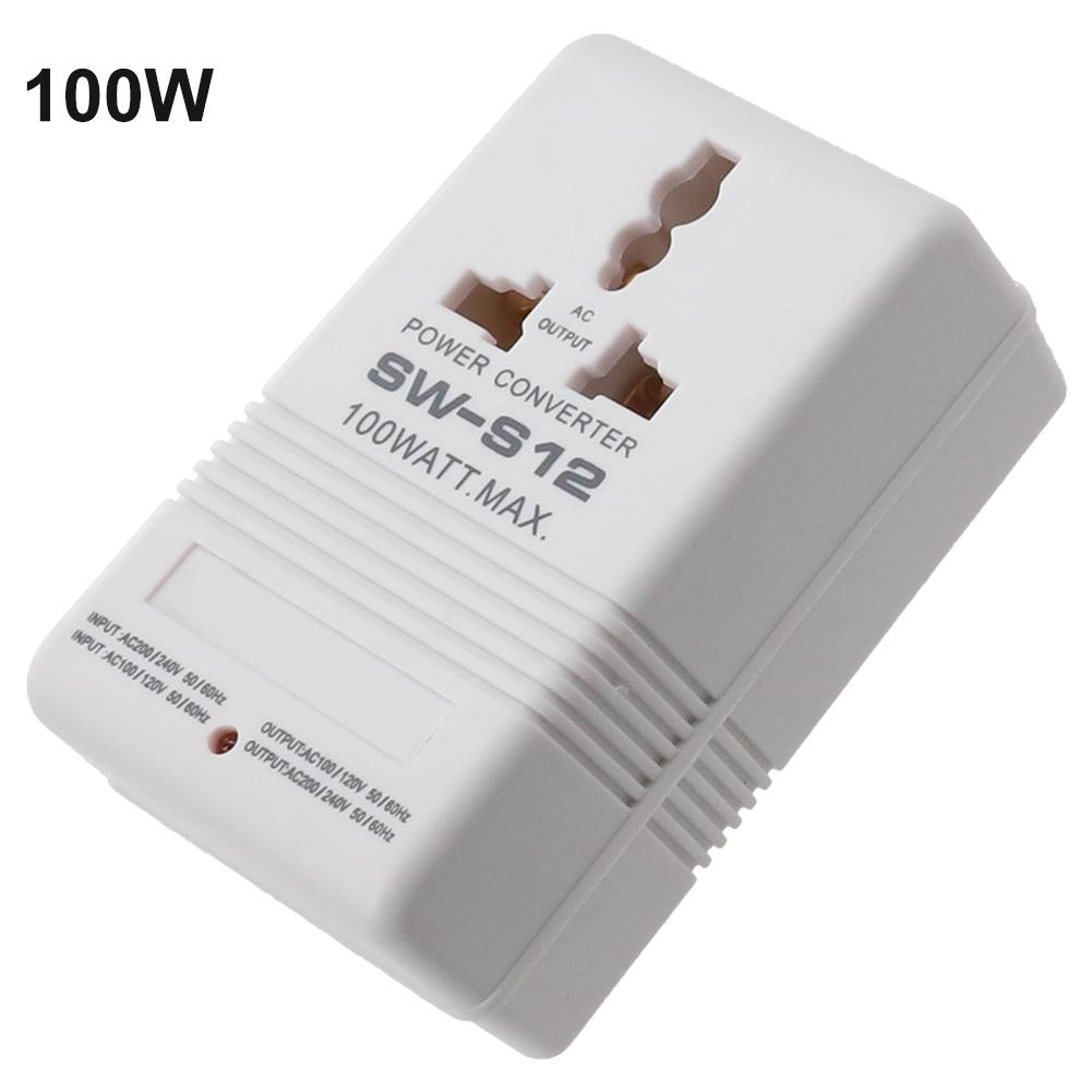 100W Power Converter 120V To 220V 240V AC117V-AC230V