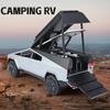 AKW1 1:24 Tesla Cybertruck Camping Wohnmobil Legierung Auto Modell Druckguss Spielzeugfahrzeuge Ton und Licht Kinderspielzeug Sammlerstücke Geburtstagsgeschenk