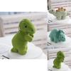 Adorable 2024 Dinosaur Plush Keychain Cute Pp Cotton Bag Car Chain Decoration