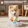 Pet Dog Intelligence Training Toy and Cat 2-in-1 Slow Feeder Interactive Toy Self-Entertainment Boredom Relief for Teddy and Golden Retriever Puppies