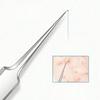 1 Piece Of No.5 Super Pointed Blackhead Tweezers, Acne And Blackhead Removal Cell Clip, Professional Beauty And Cleaning Tool