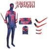 Spider-man 2099 Cosplaypak Polyester en Spandex Mix Ademend en Comfortabel Alle Maten Verkrijgbaar