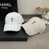 Simple Solid Color Cross Decoration Ripped Design Neutral Casual Baseball Cap For Hip Hop Enthusiasts