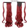 MISS WIG Synthetische Clip-In Wrap-Around Pferdeschwanz-Verlängerung Langer Welliges Pferdeschwanzhaar Für Frauen Tägliches Cosplay Tragen