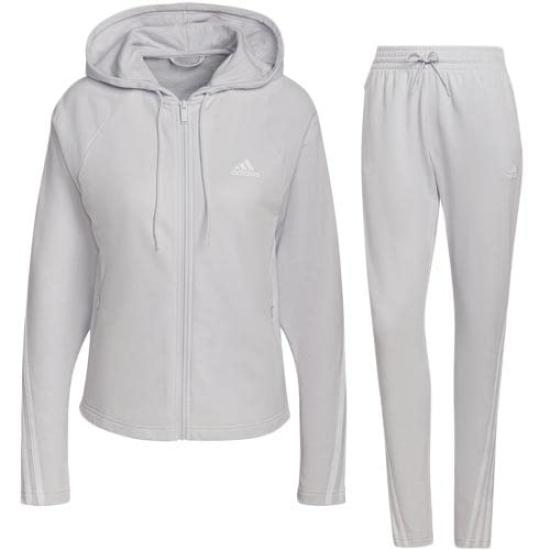 

Спортивный костюм Adidas Essentials Темно-серый Размер Набор с 3 полосками, Женский, (HD9028), Дж/Л