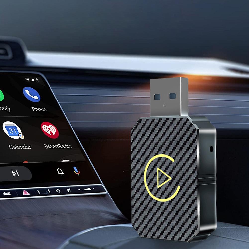 Vezeték nélküli Carplay Android Auto Adapter 2 az 1-ben Mini Box Plug&Play Wireless Dongle BT WiFi OEM vezetékes CarPlay/Andriod Auto autókhoz