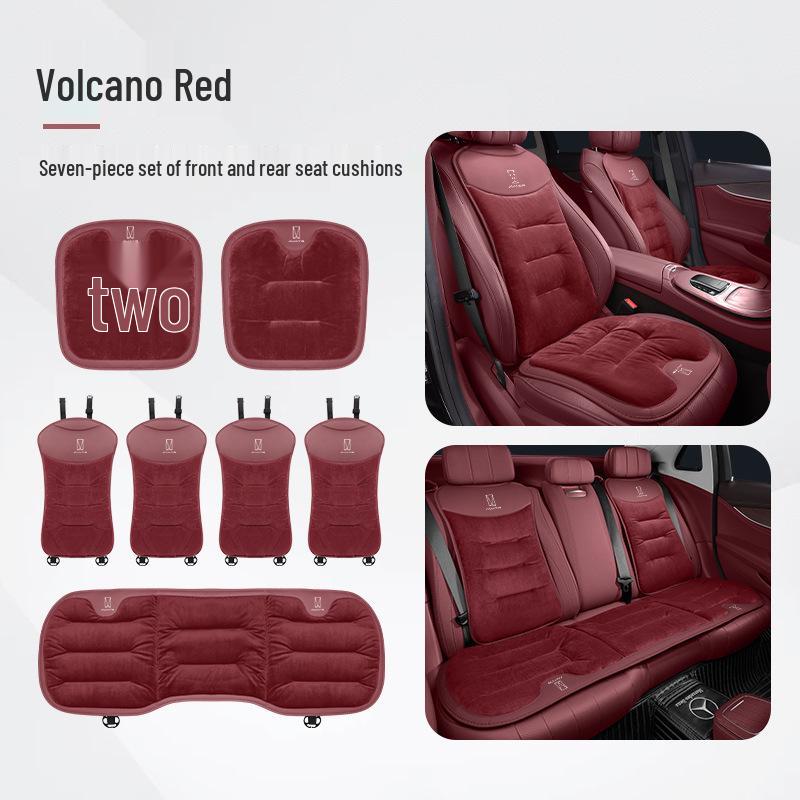 Avatr Winter Plush Car Seat Cushion: Warm, Anti-slip Flannel Pad for 07/06 and 11/12