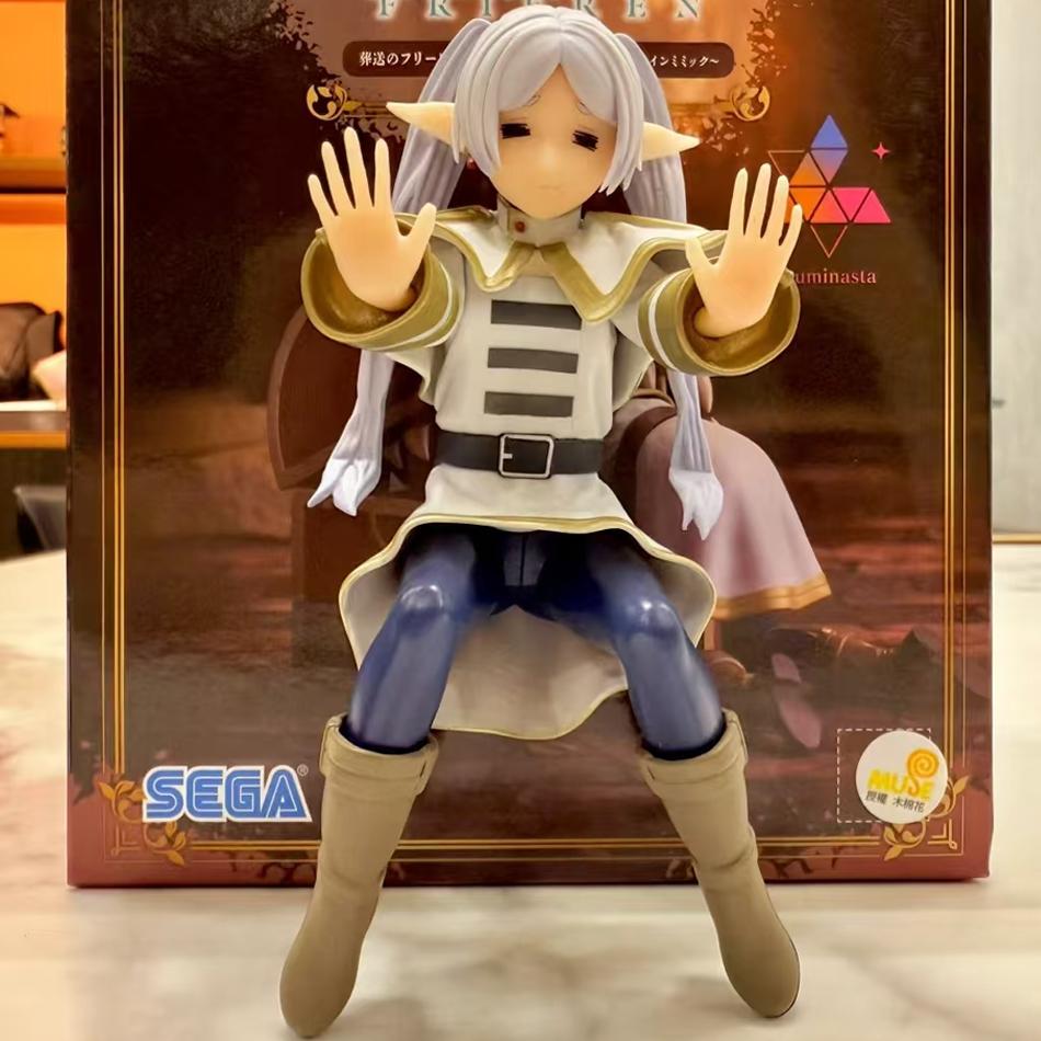 !Anime figure luminaire frieren: beyond the end of the journey treasure hunt frieren cartoon kawaii model doll toy collection