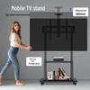 Mobile TV Stand with Wheels: All-in-One Teaching and Conference Tablet Shelf