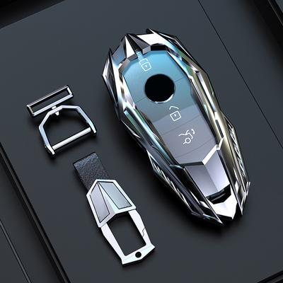 Car Remote Key Case Cover Shell for Mercedes Benz A C E S G Class GLC CLE CLA GLB GLS W177 W205 W213 W222 X167 AMG Keychain