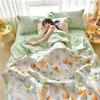 Summer Quilt Microfiber Lightweight Air Conditioner Quilt, Soft Skin-Friendly Breathable Thin Quilt for Bedroom Home Quilt (Pillowcase Need Order)