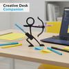 3D Printed Stick Figure Pencil Holders, Pen Racks, Pen Holders, And Desktop Ornaments In Four Different Shapes