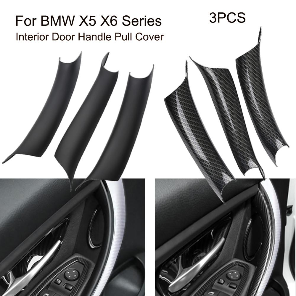 

Крышка внутренней дверной ручки для BMW X5 X6 Series F15 F85 2014-2018 F16 F86 2015-2018 ABS Защитная внутренняя дверная ручка