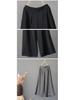 Women's Cotton Linen Wide-Leg Cropped Pants - Solid Color, Loose Fit, Retro Casual for Spring, Summer, Autumn