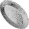 Rustless Steel Food Tray Hammered Texture Dessert Plates Decorative Serving Tray  for Kitchen Party