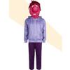 Costume de Cosplay Élégant Inside Out 2 Avec Tissu Polyester Confortable Unisexe
