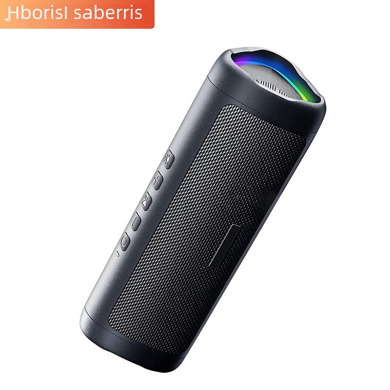 Cerberus Bluetooth 5.3 Portable TWS Speaker with Colorful Lighting & HD Call, Waterproof