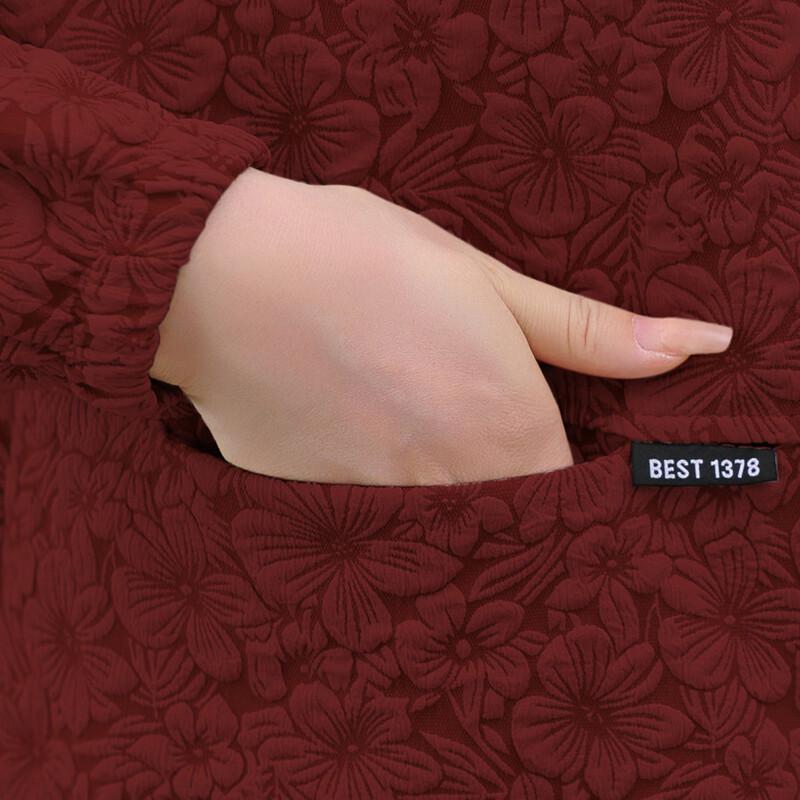 Pastel Elegant 3D Floral Autumn Jacket