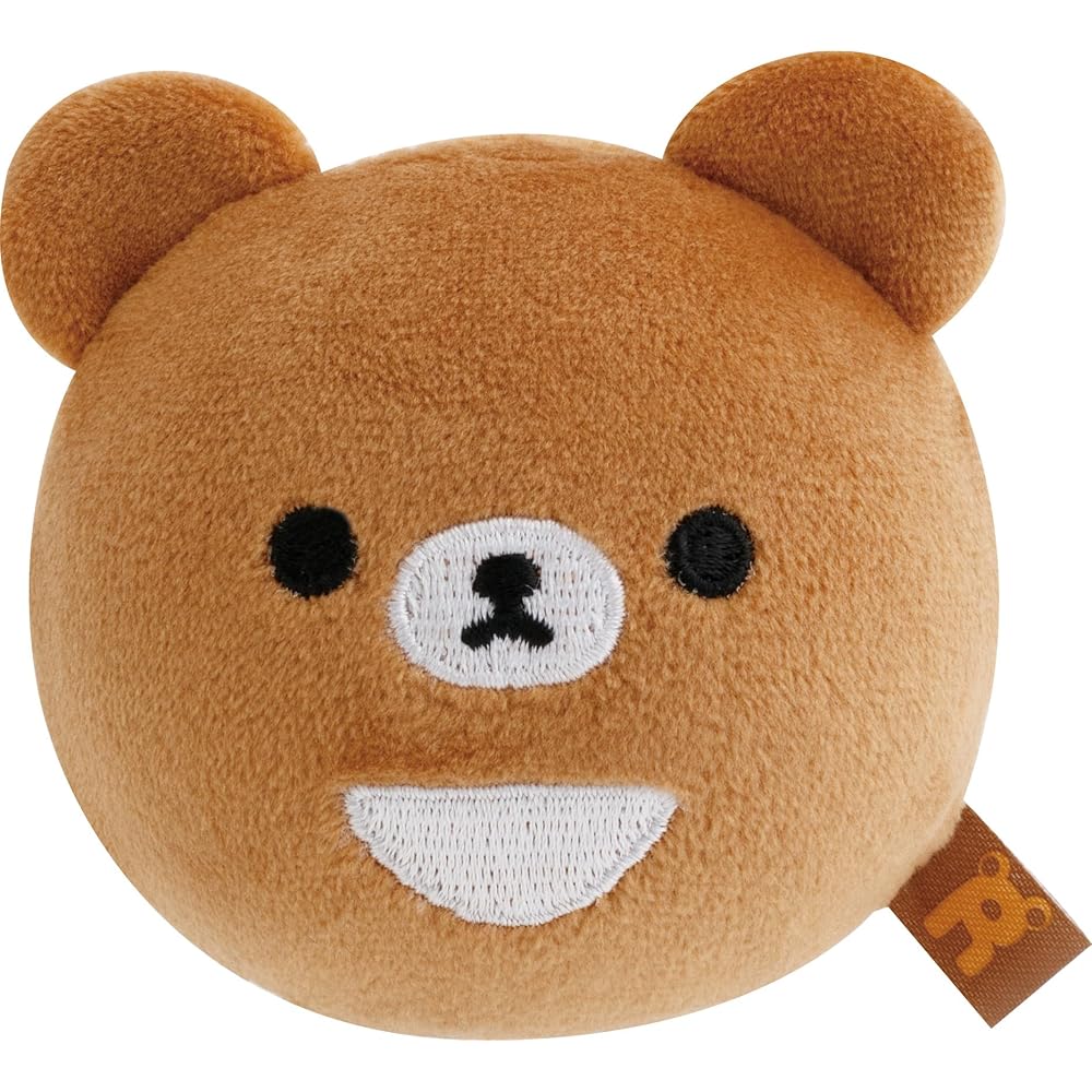 San-X Rilakkuma Plush Toy Brown Bear 65mm x 65mm x 65mm Soft Stuffed Animal