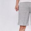 Jordan Solid-Color Drawstring Straight-Leg Sports Shorts Men Bottoms Gray 884279-010