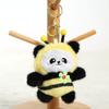 Panda Back Bee Doll Pendant Plush Toy Panda Doll Keychain Gift Girls Bag Pendant Doll