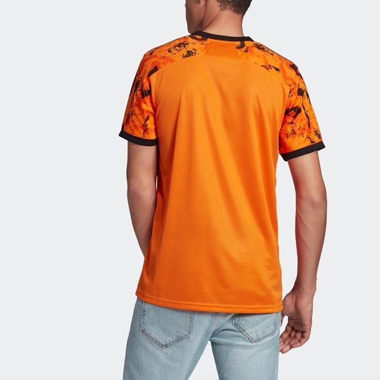 Adidas Juventus Away Fan Version Sports Jersey Unisex Tops Bay-Orange GE4856