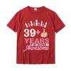 I Am 39 Plus Middle Finger Funny 40th Birthday Candle Gift Premium TShirt Cotton Student T Shirt Autumn Tees Prevalent Custom