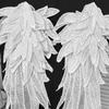 White Embroidered Laminated Wings, A Pair Of Collar Flower Female Diy Clothing Decoration Accessories