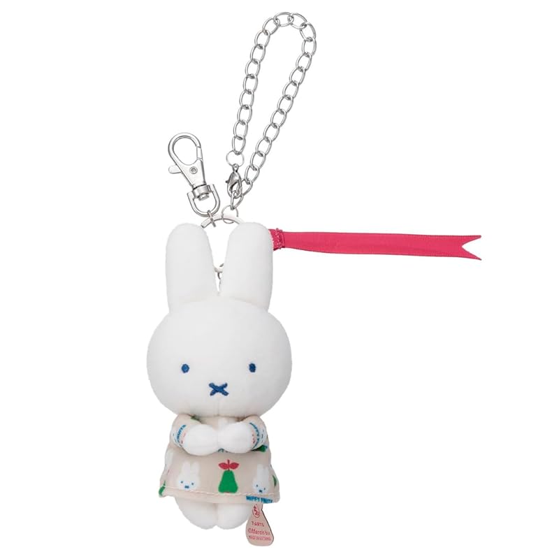 

Bruna MIFFY FRUITS Chokkori-san bag charm miffy (Pear) Stuffed toy height approx. 13cm