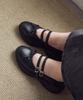 [KOMOREBI MUSEUM] KM259 Handmade Two-Strap Ribbon Sneakers [Shipped from Korea] 100% Authentic
