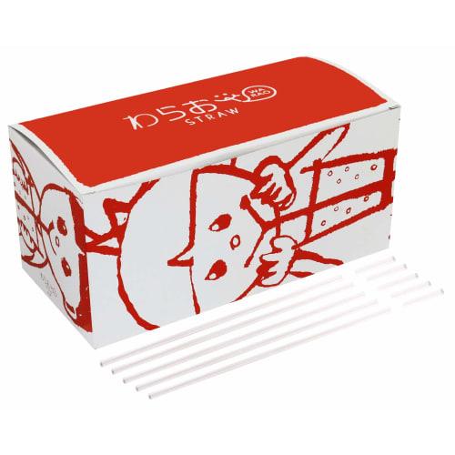Shibase Kogyo 538 Straw Straws, Long, Flexible, for Juice Drinking, 6mm x 30cm, Pack of 500, Clear, Unwrapped, Made in Japan