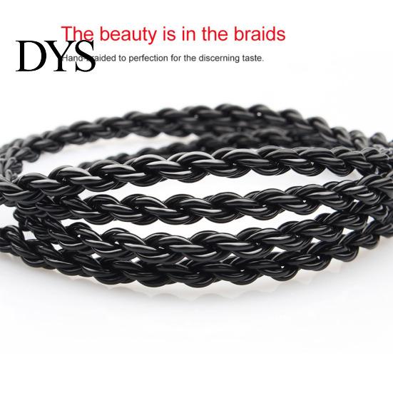 TRN 0.75mm/0.78mm/MMCX Replace Braided Wired Earphone Headphones Cable Cord Wire