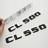 AAUX1 3D ABS Car Letters Logo CL500 CL550 CL600 Badge Rear Trunk Sticker For Mercedes Benz CL500 CL550 CL600 C215 C216 Accessories