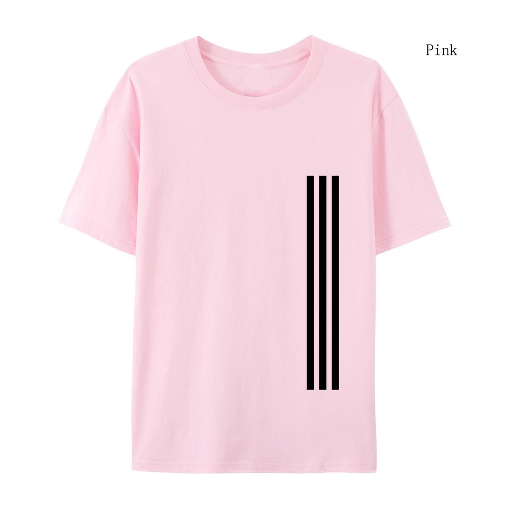 Tricou Casual de Înaltă Calitate cu Gât Rotund Imprimat din Bumbac 100% pentru Fitness, Streetwear, Vară, Oversized, cu Mânecă Scurtă, Haine din Bumbac, Topuri Streetwear Largi