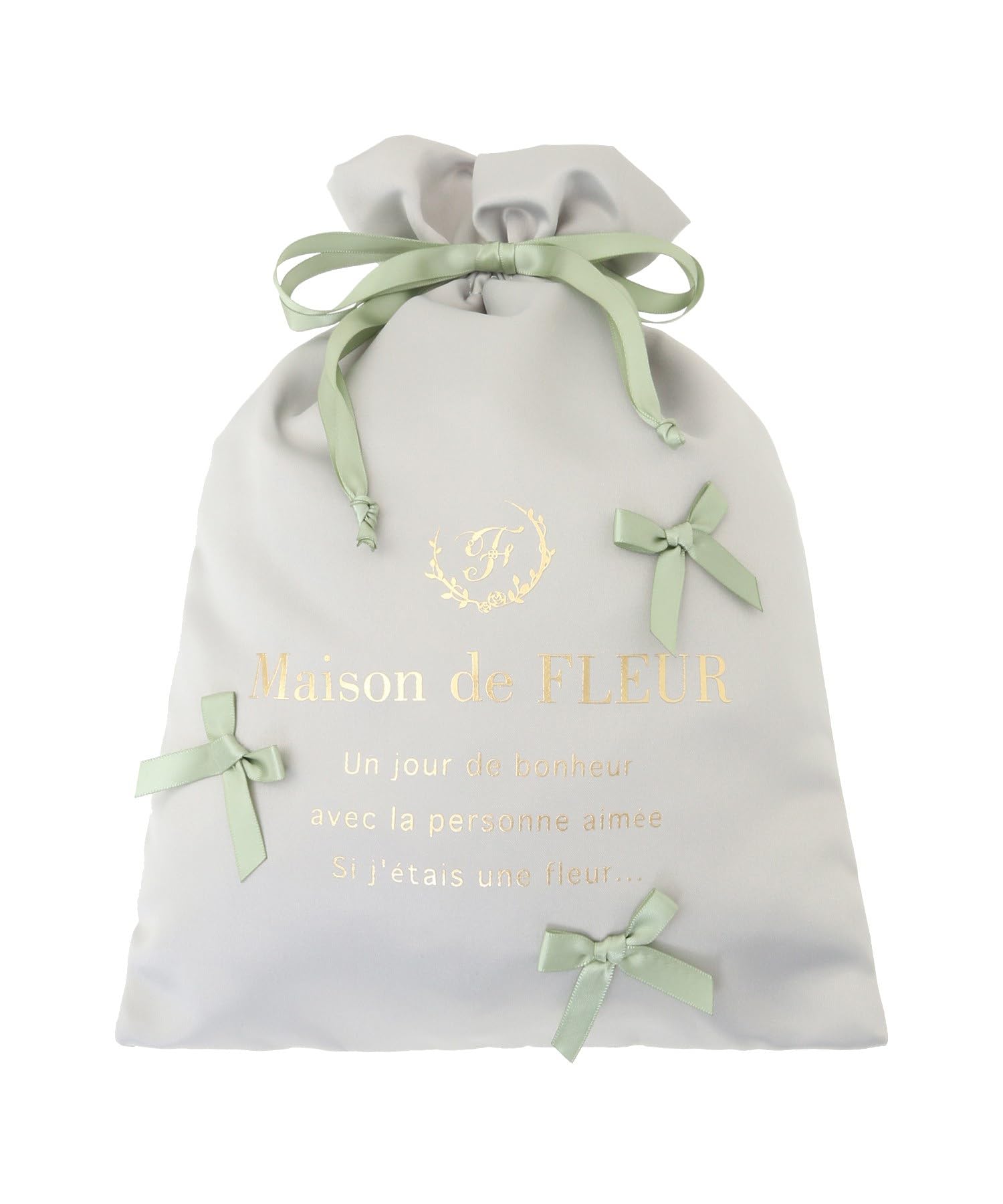 

de Pouches and Drawstring Bags EC Exclusive Drawstring Bag for Women Mint [Maison Fleur] м ятний