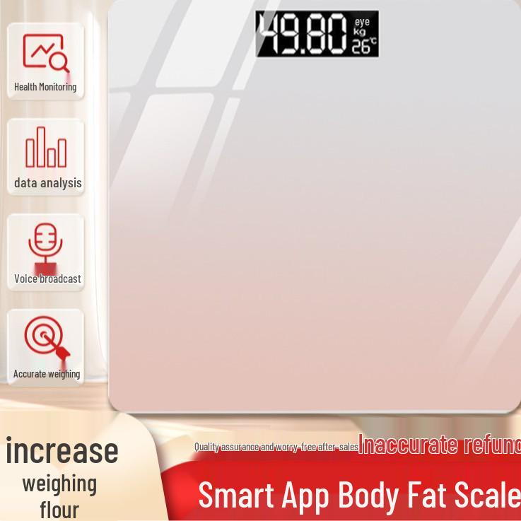 High Precision Electronic Body Weight Scale for Home and Dorm Use