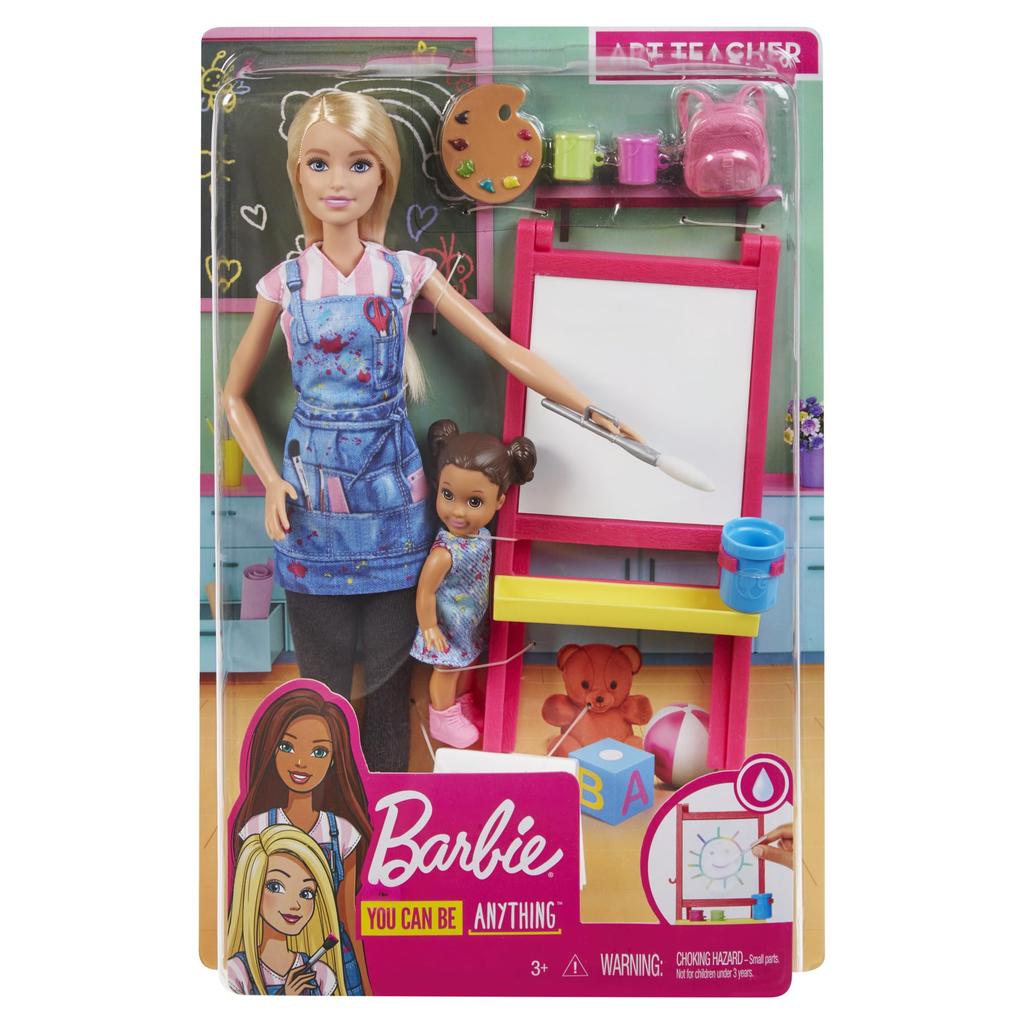 Barbie Work and Barbie Work and Art Teacher Set and Accessory 3 and GJM29 Play Play! [Dress-Up Doll] [Doll Set] [Ages Up]