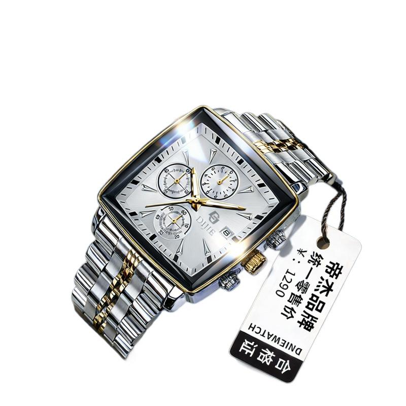 Business Men'S Watch Quartz Watch Fashion Multifunctional Men'S Watch Sports Trend Luminous Waterproof