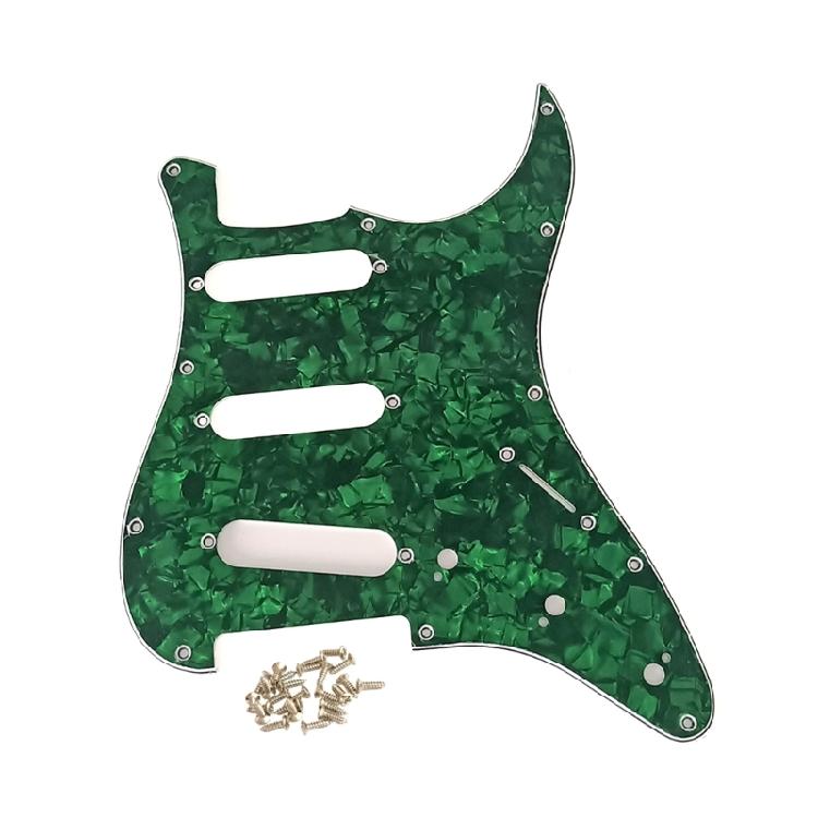 Standard 11 Hole 6 Strings Guitar SSS Pickguards Fit for Modern Guitar Bass Part