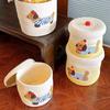 Dustproof Woven Storage Basket Large Capacity Home Organization Basket Storage Basket With Lid