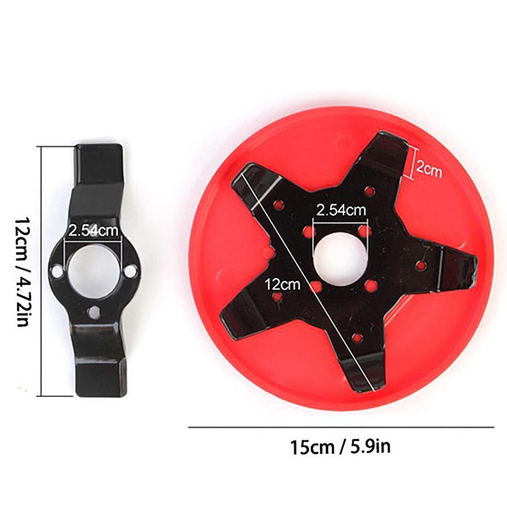 Multi-functional Grass Trimmer Head for Lawn Mower Garden Tool Parts Brush Weed Cutter Blades Steel Hedge Grass Trimmer Head