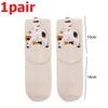 4pcs Funny Abstract 3D Cat Butt Mid-Tube Socks Cartoon Quirky Cotton Casual Socks Cat Egg Floor Sock for Cute Girls Couple Gifts