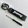 Keychain Carbon Fiber Keychain Case for Jimny Jimny and Jimny Sierra One JB64, Nomad, (Logo Only) [Used]